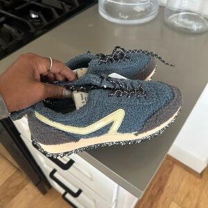 rag & bone Blue and Gray Women's Sneakers